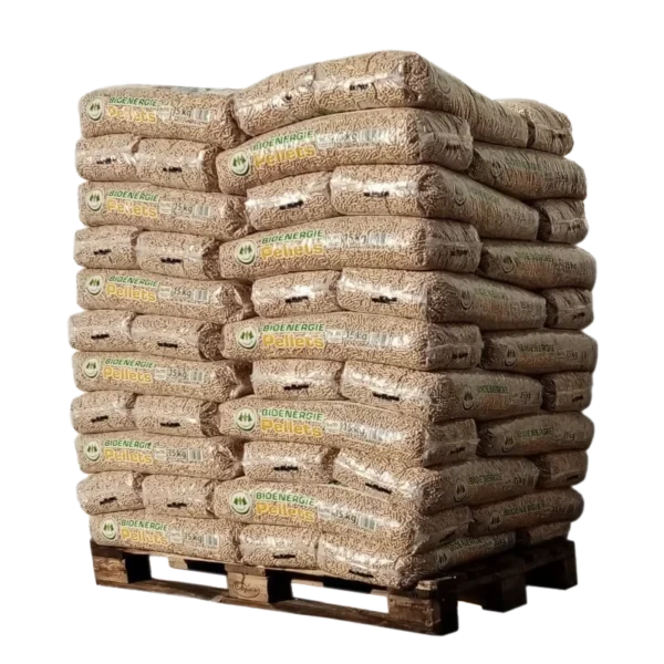 Pellet Bio Energy – Palete de 66 sacos de 15 kg